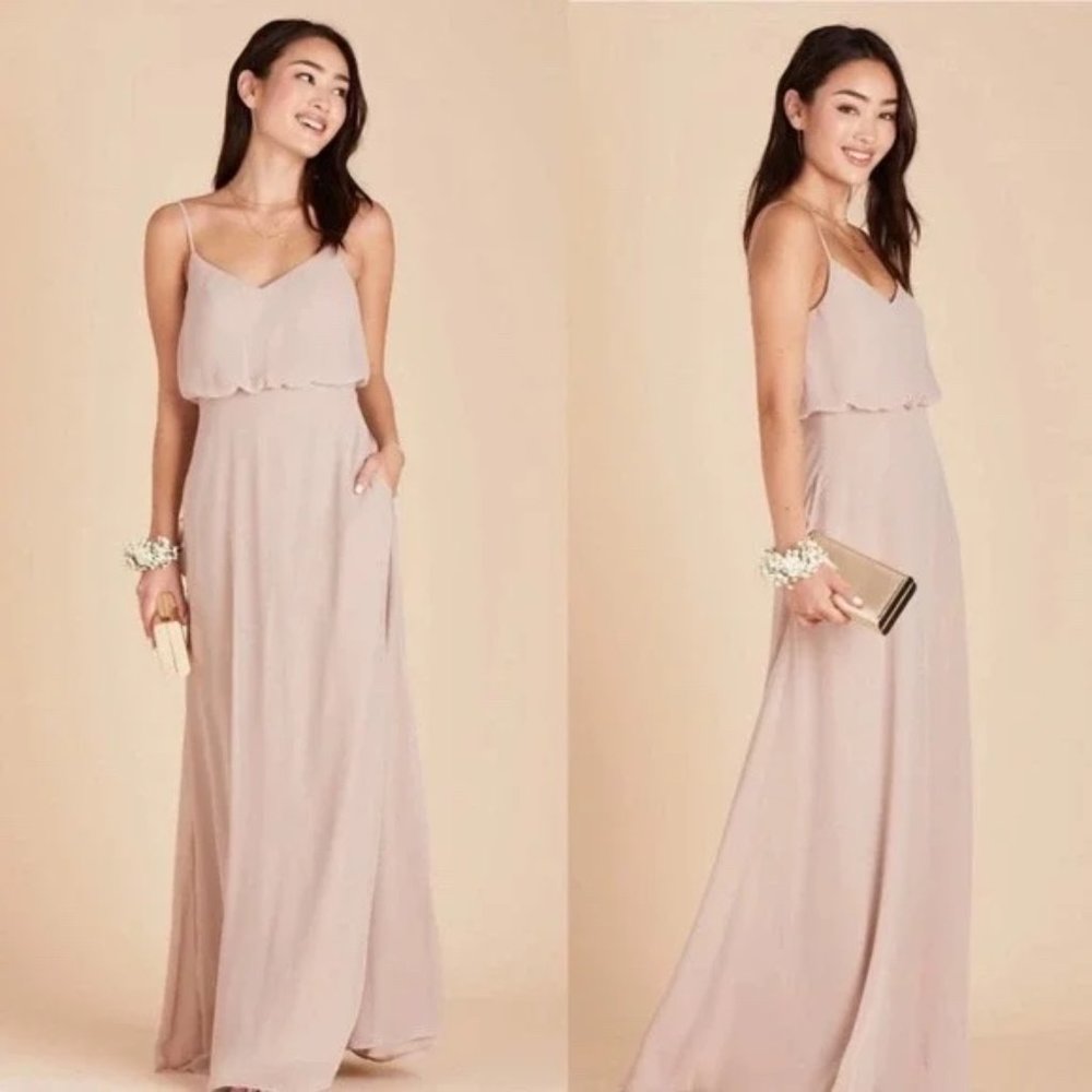 Birdy Grey Gwennie Bridesmaid Dress Taupe XXL Chiffon